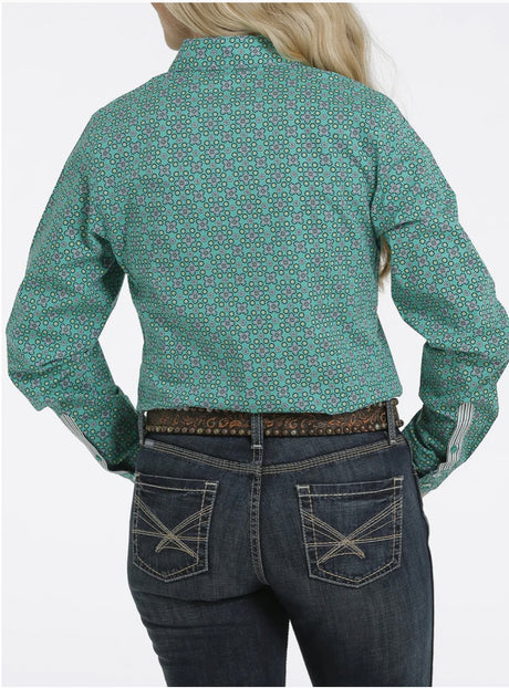 Cinch Ladies Western Shirt - Emerald