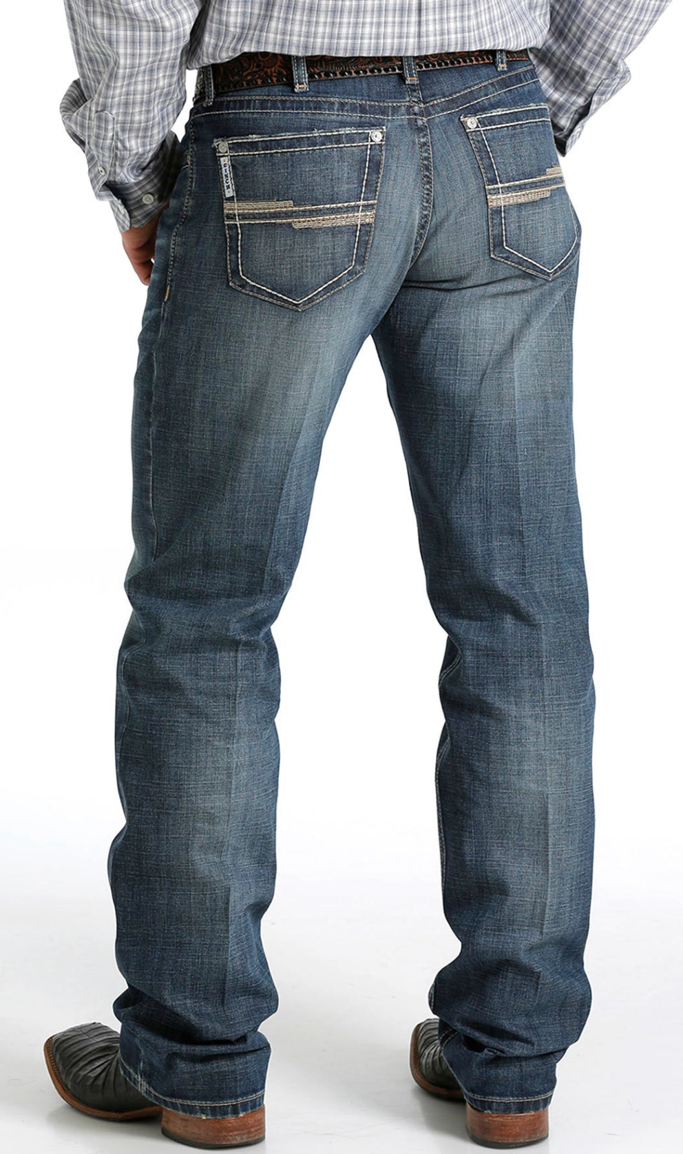 Cinch Mens White Label Dark Stonewash MB92834049