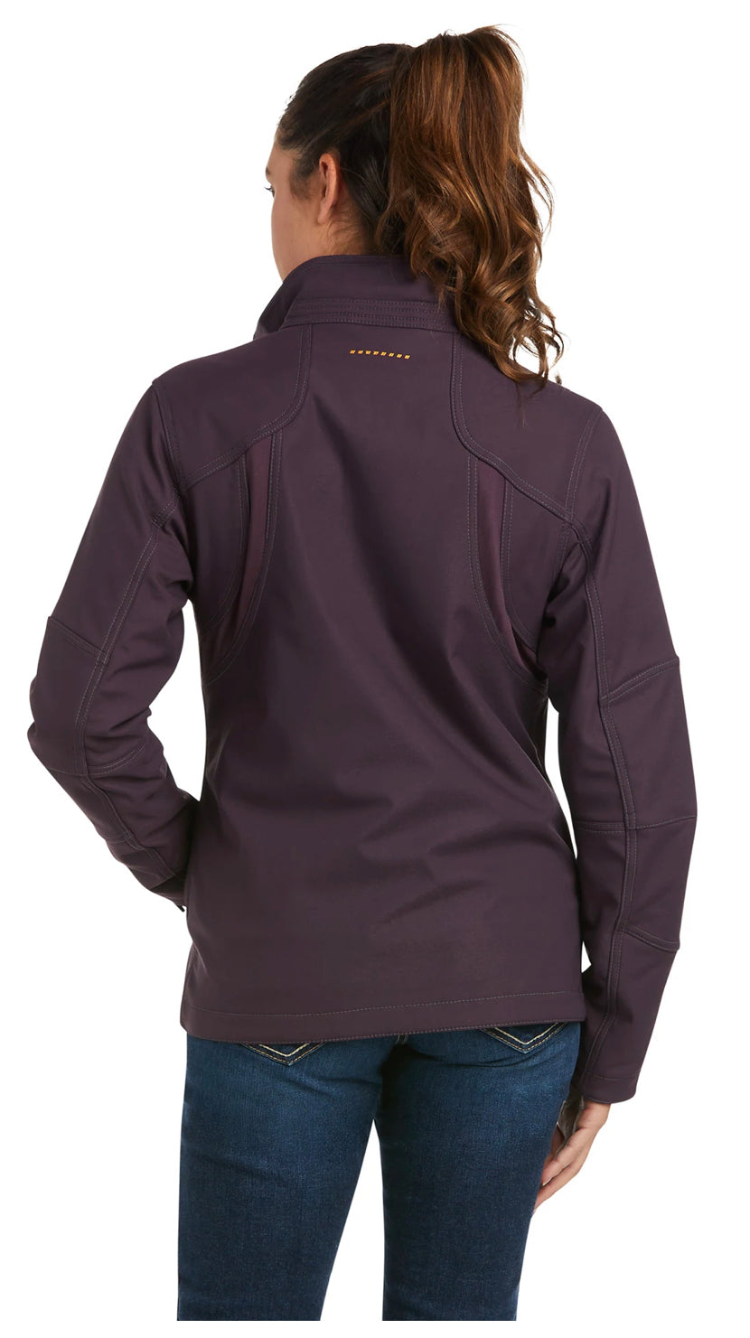 Ariat Ladies Rebar Duracanvas Insulated Jacket Plum Perfect 10037589