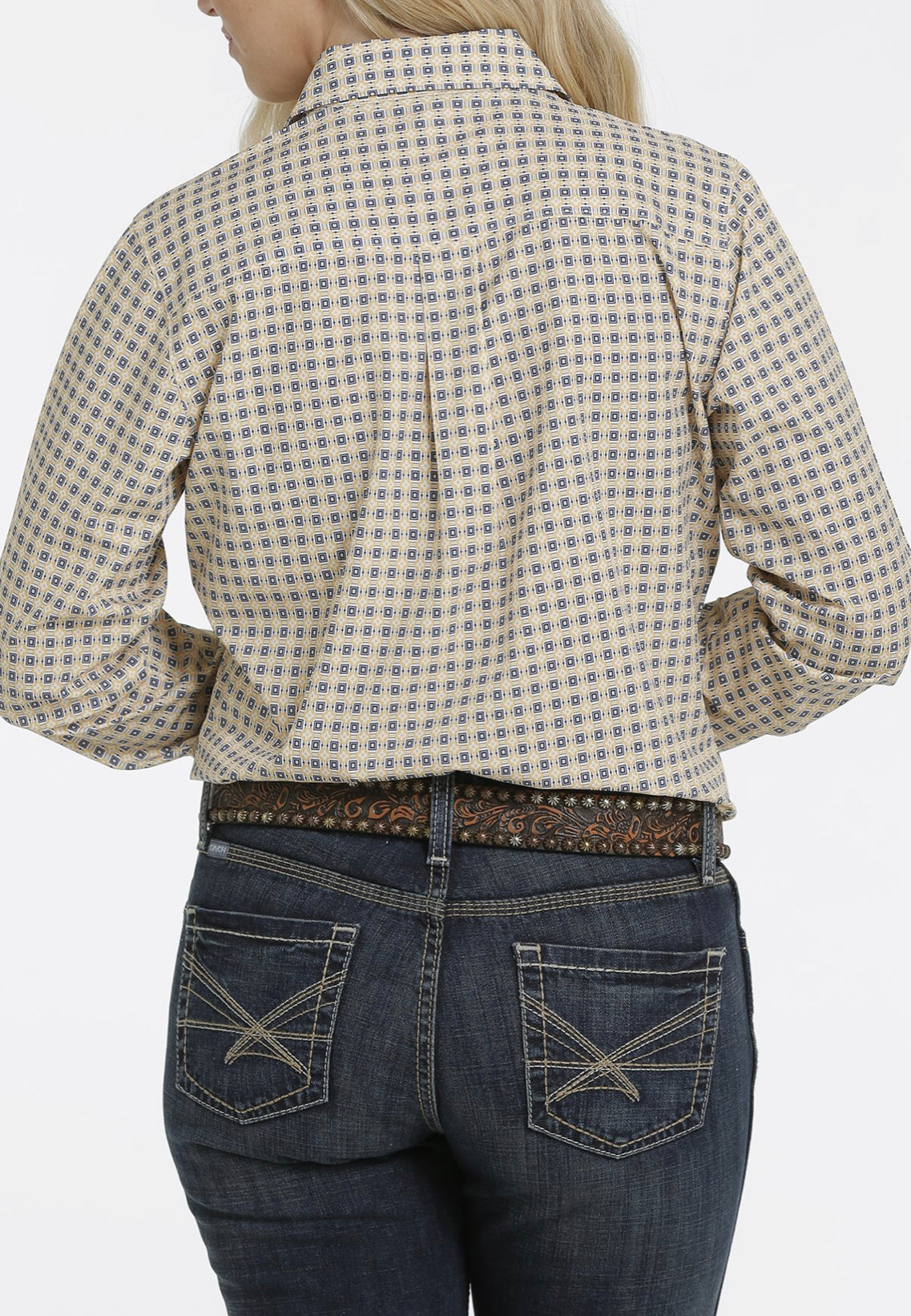 Cinch Ladies Western Shirt - Yellow