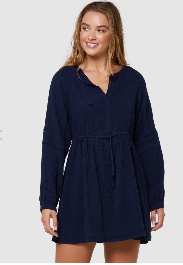 Elwood Ladies Stella Dress in Navy