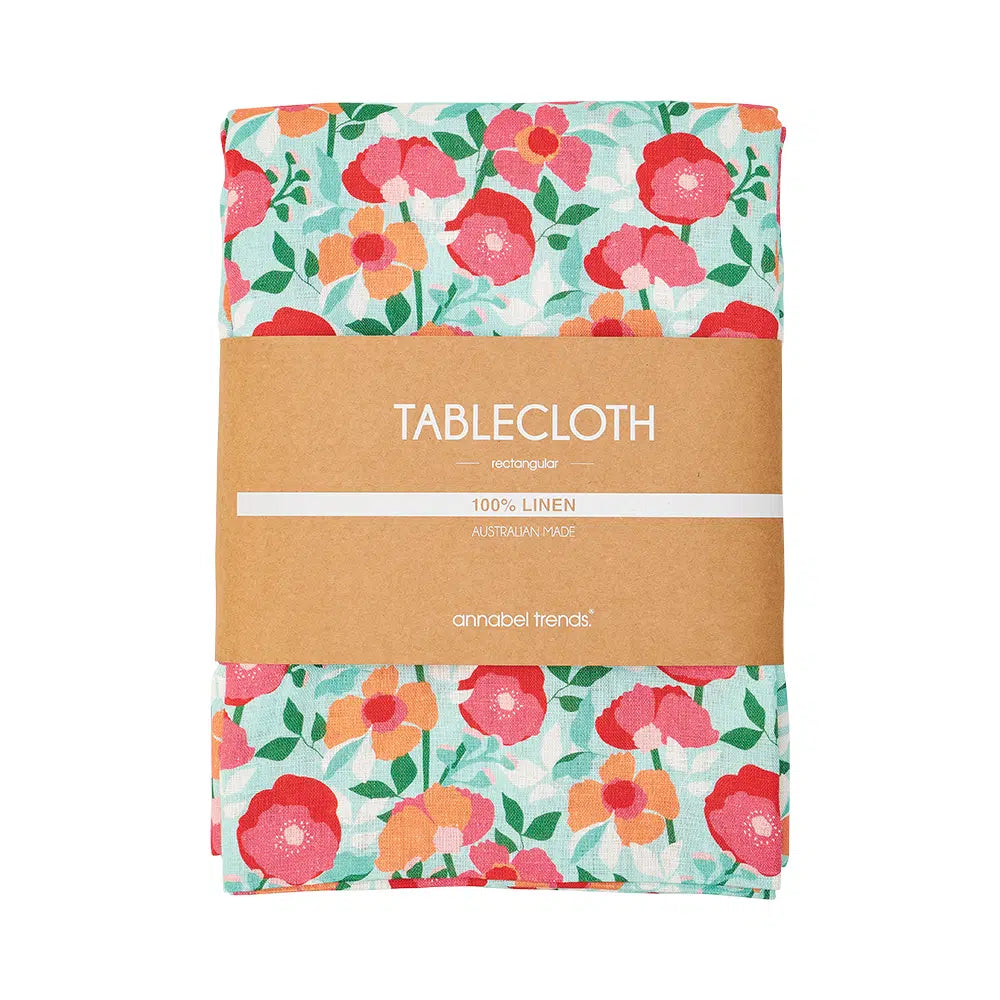 Annabel Trends Linen Tablecloth