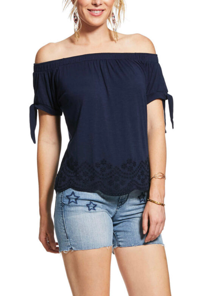 Arita Ladies Callie Top - Navy