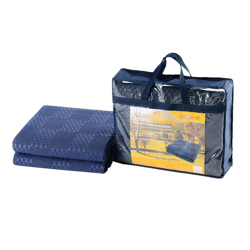 Oztrail Annex Matting 2.5M X 5M Blue