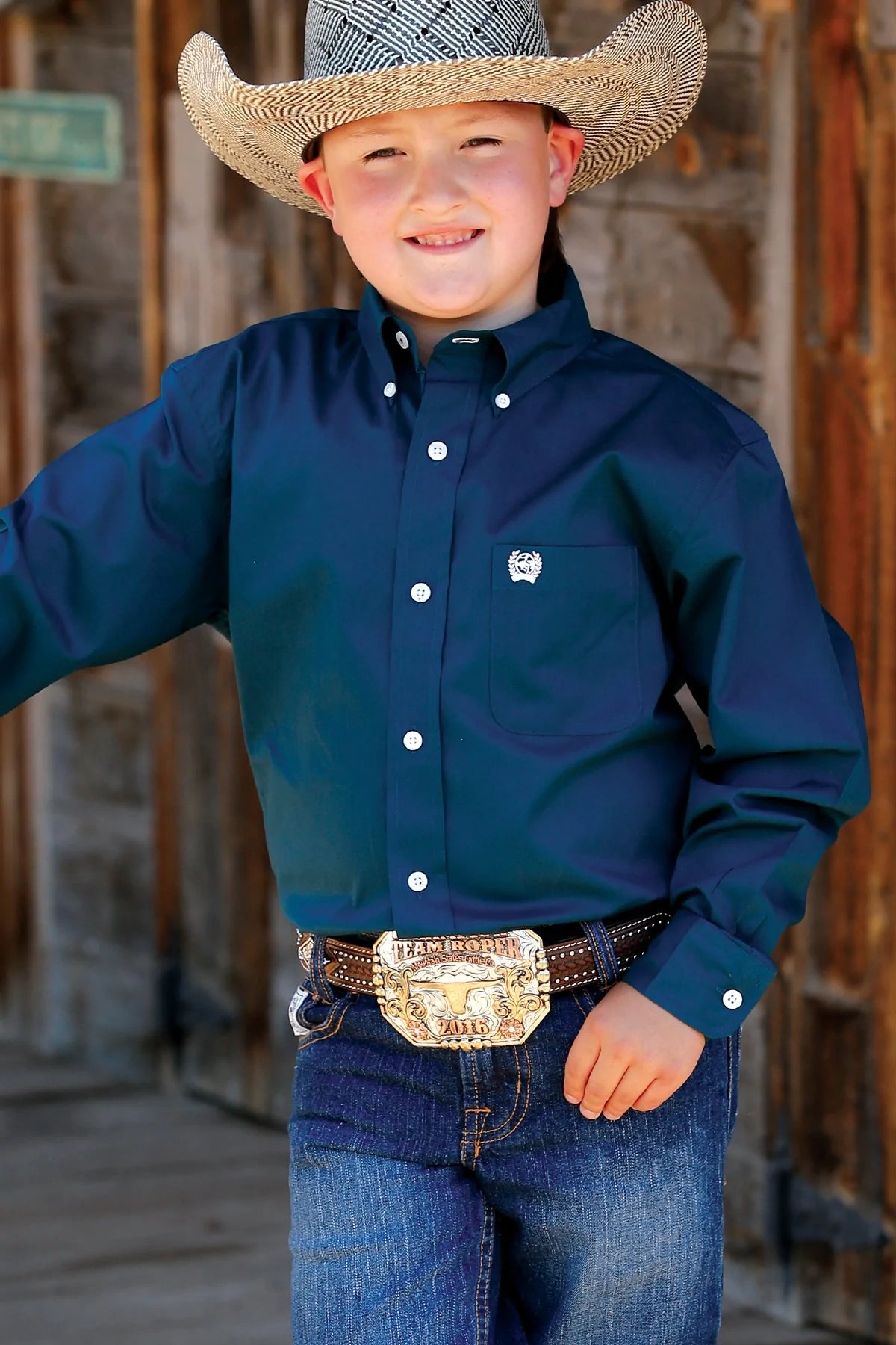 Cinch Boys & toddlers - Teal Shirt