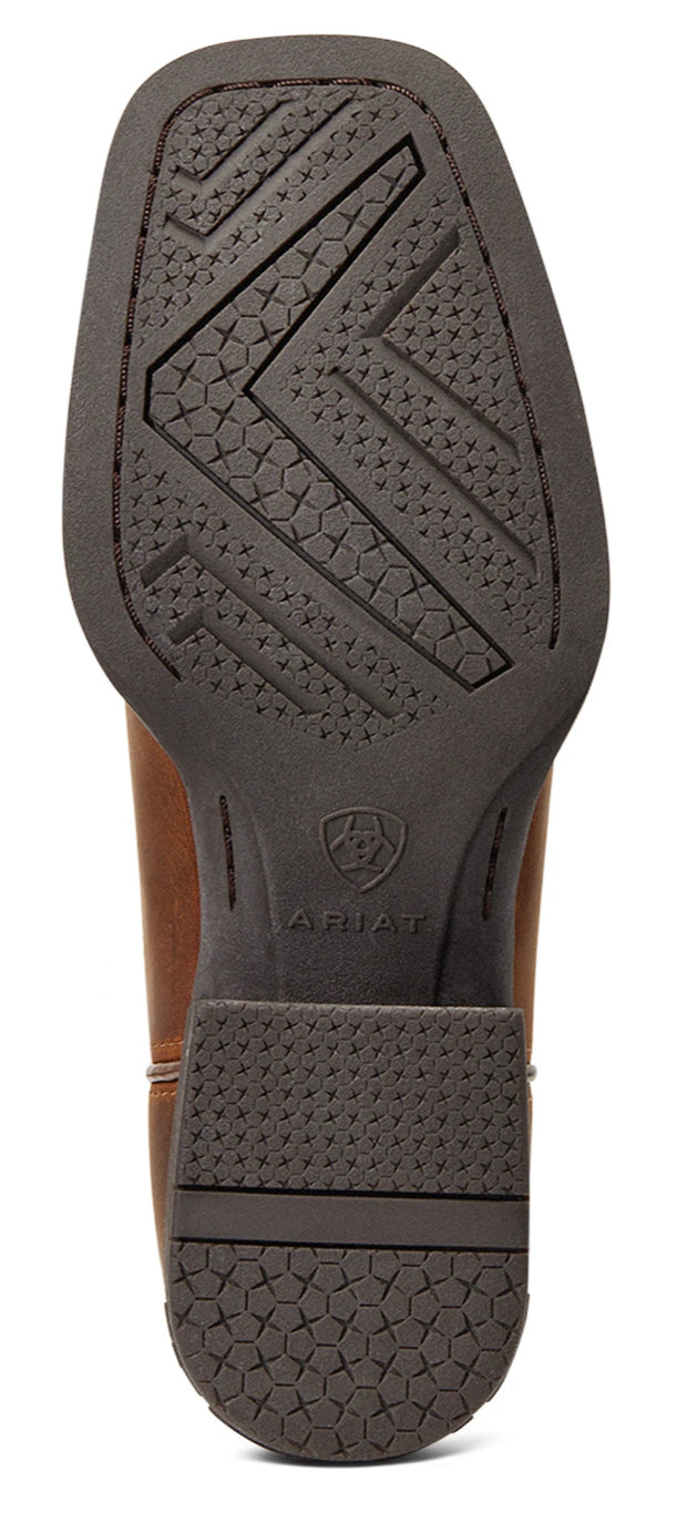 Ariat Kids Child Kicker Distressed Brown Stone Blue Boot