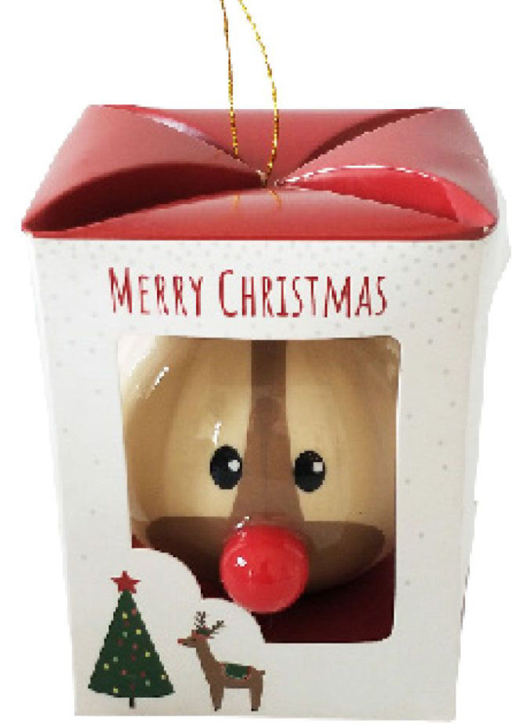Reindeer Bauble Decoration
