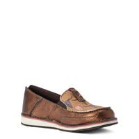 Ariat Ladies Cruiser - Metallic Bronze/Pink Steerhead Print