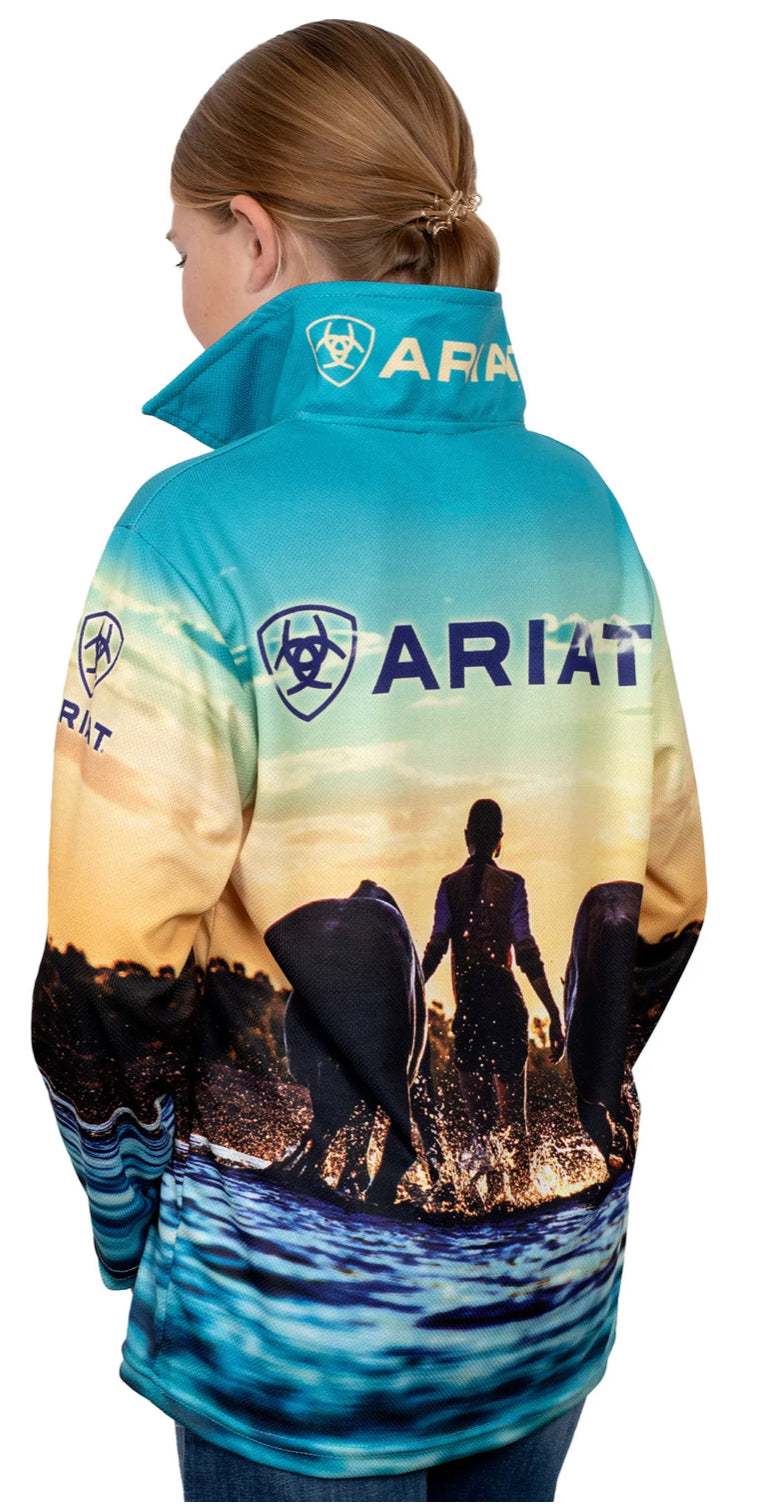 Ariat Girl Fishing Shirt