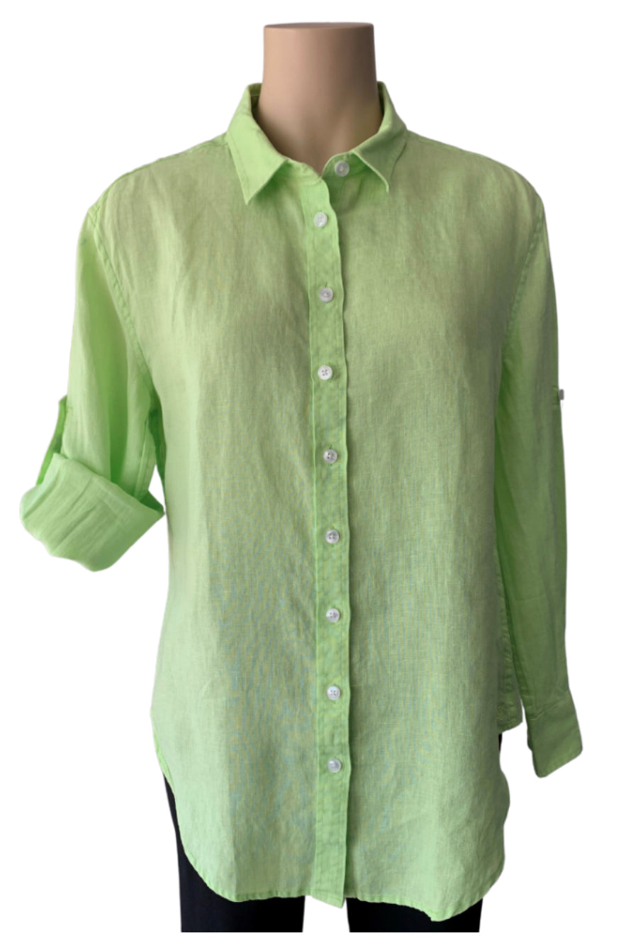 Pilbara Ladies Long Sleeved Linen Shirt
