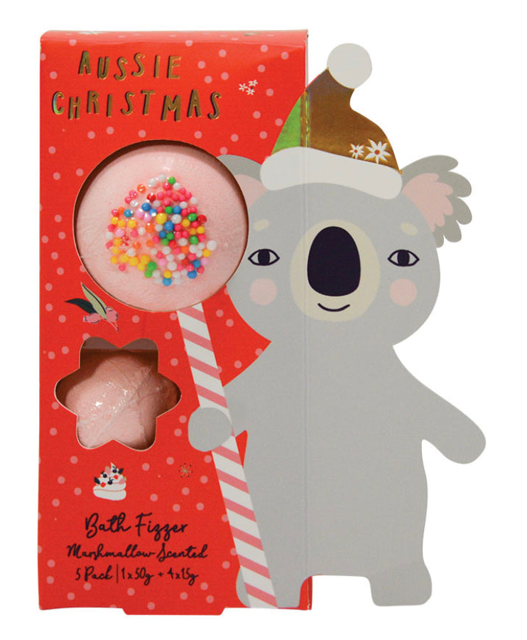 Aussie Christmas Bath Fizzers