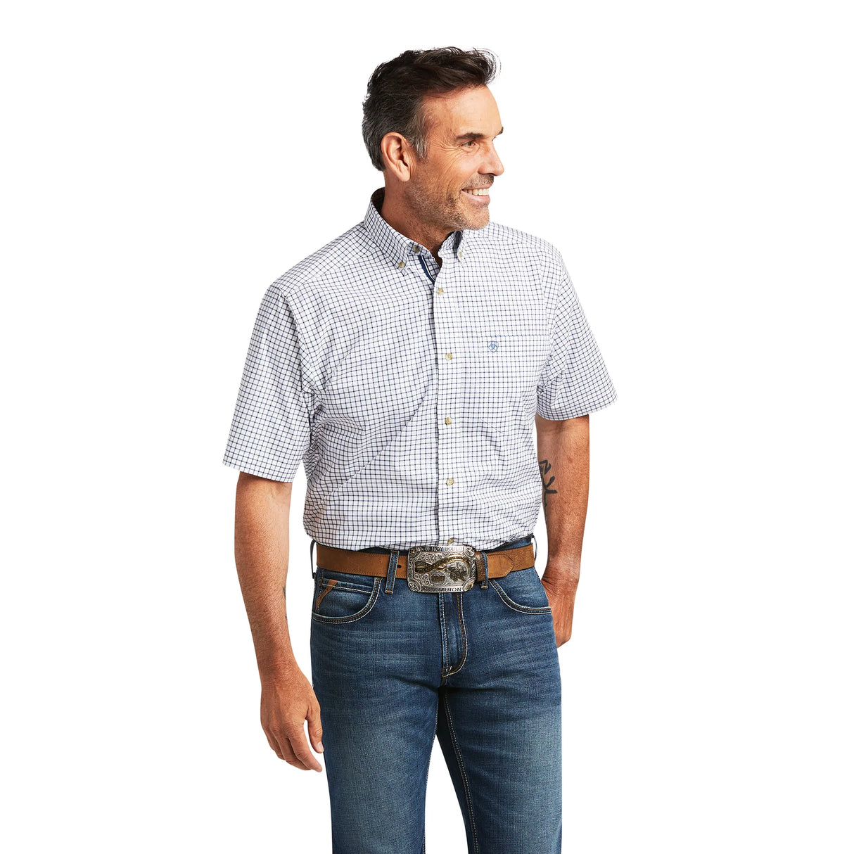 Ariat Mens Pro Series Taha Stretch Classic S/S Shirt