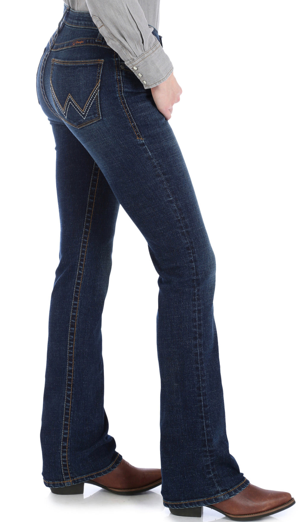 Wrangler Ladies Willow Performance Waisted Jeans