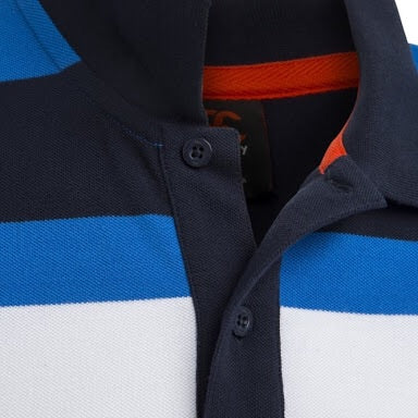 Canterbury Mens Split Yarn Dye Polo