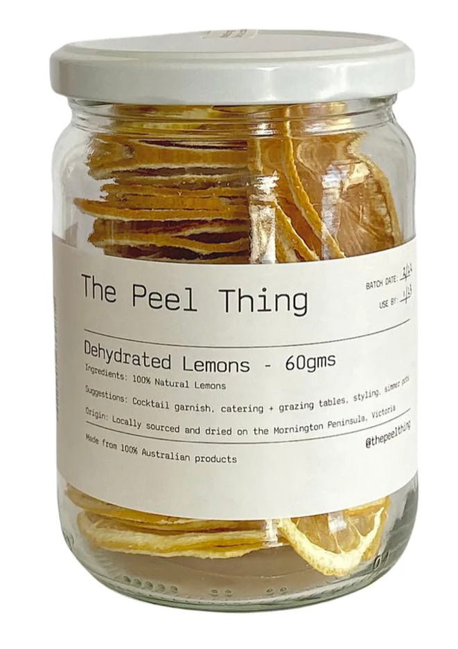 The Peel Thing Dehydrated Lemmons 60gms
