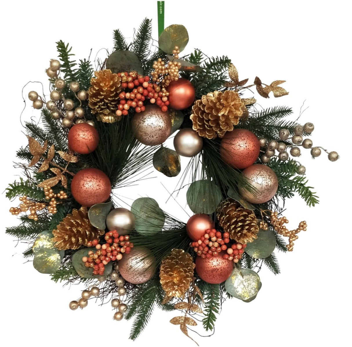 Berry Wreath Pink 64cm