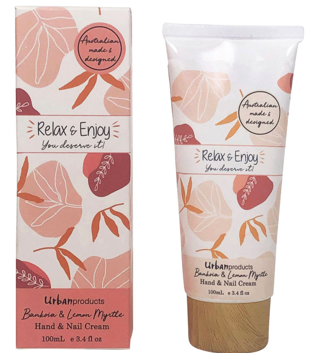 Urban Products Hand & Nail Creams Banksia & Lemon Myrtle