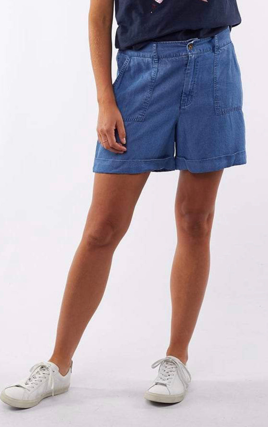 Elm Ladies Carley Chambray Shorts
