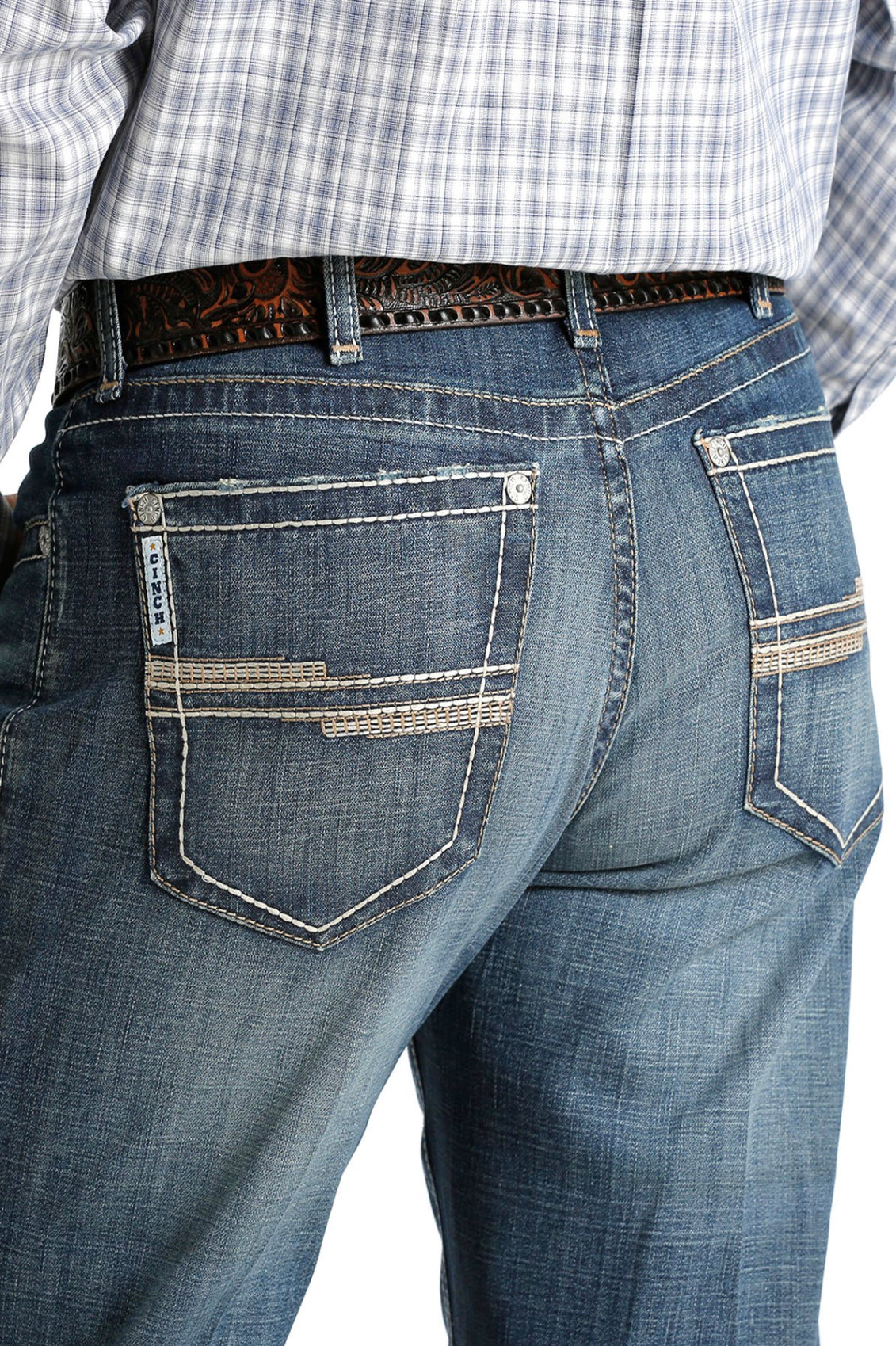 Cinch Mens White Label Dark Stonewash MB92834049