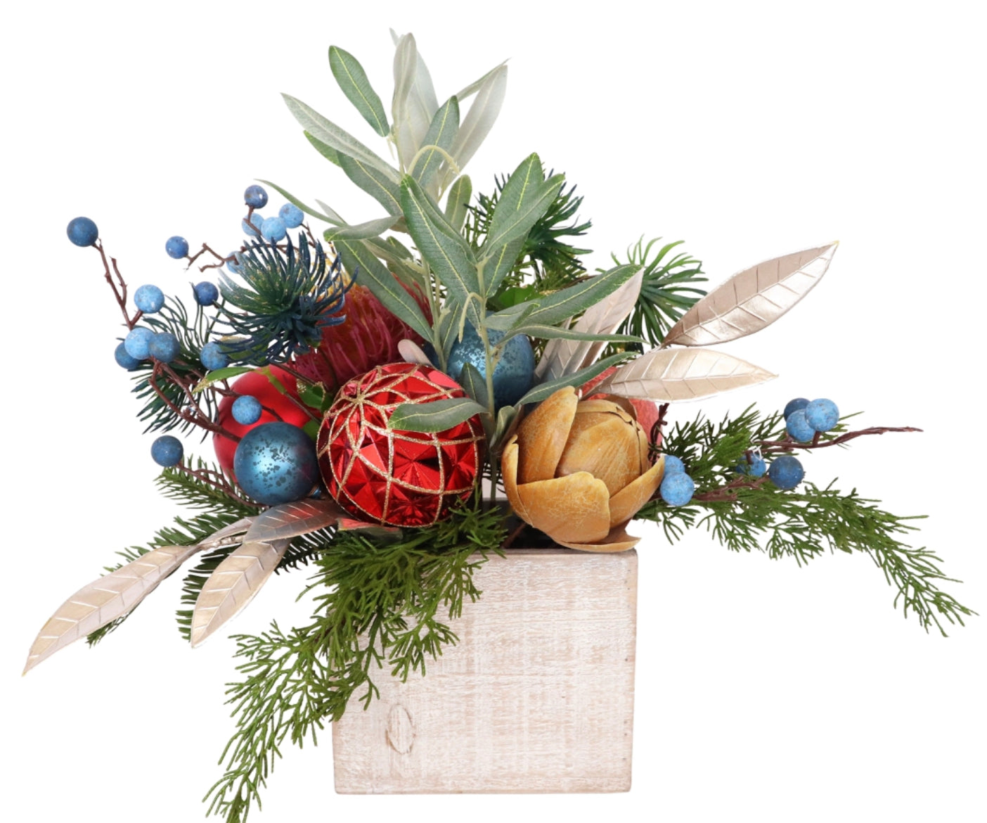 Australian Native Potted Christmas display