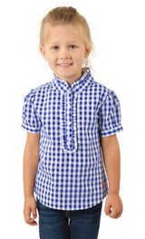 Thomas Cook Girls Dolly Ruffle Collar S/S Blouse