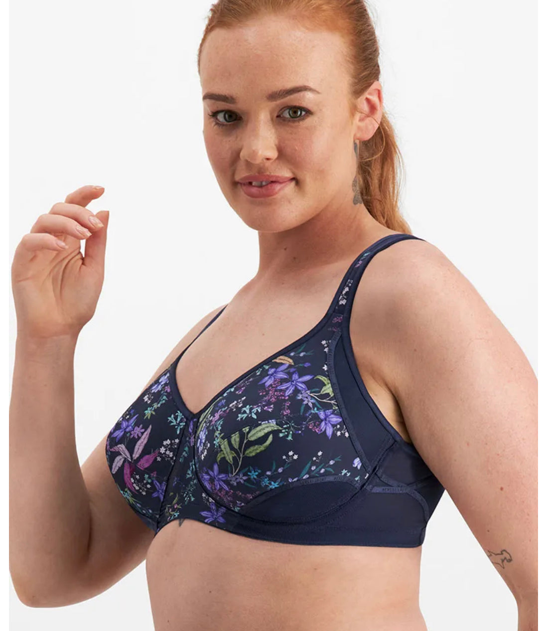 Berlei Ladies Electrify Non-Contour Bra in Mystic Heath Indigo