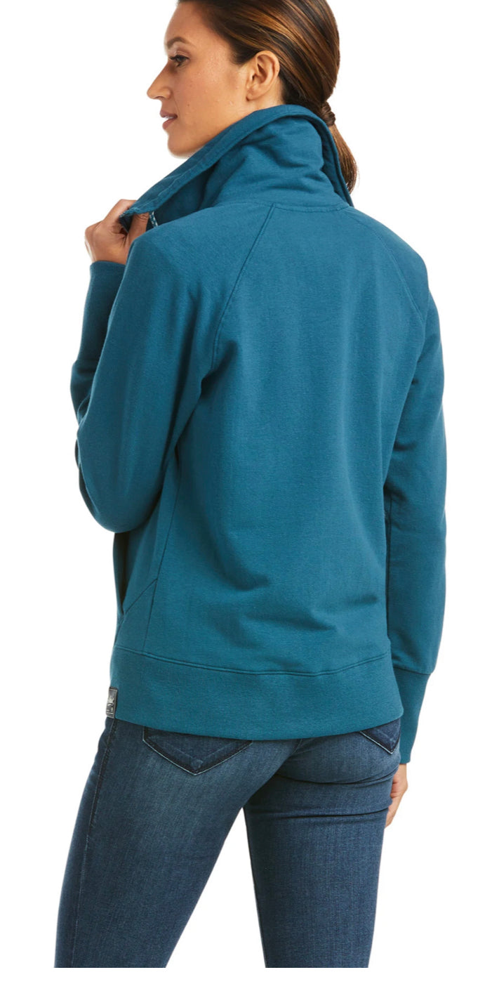 Ariat Ladies Team Logo Full Zip Sweatshirt