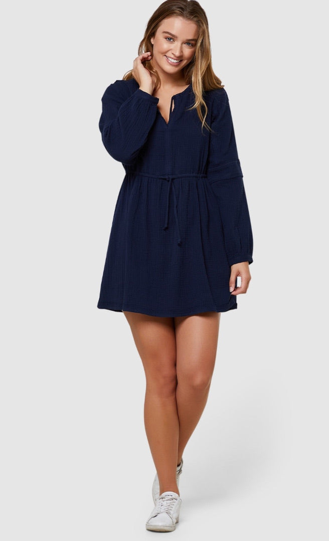 Elwood Ladies Stella Dress in Navy
