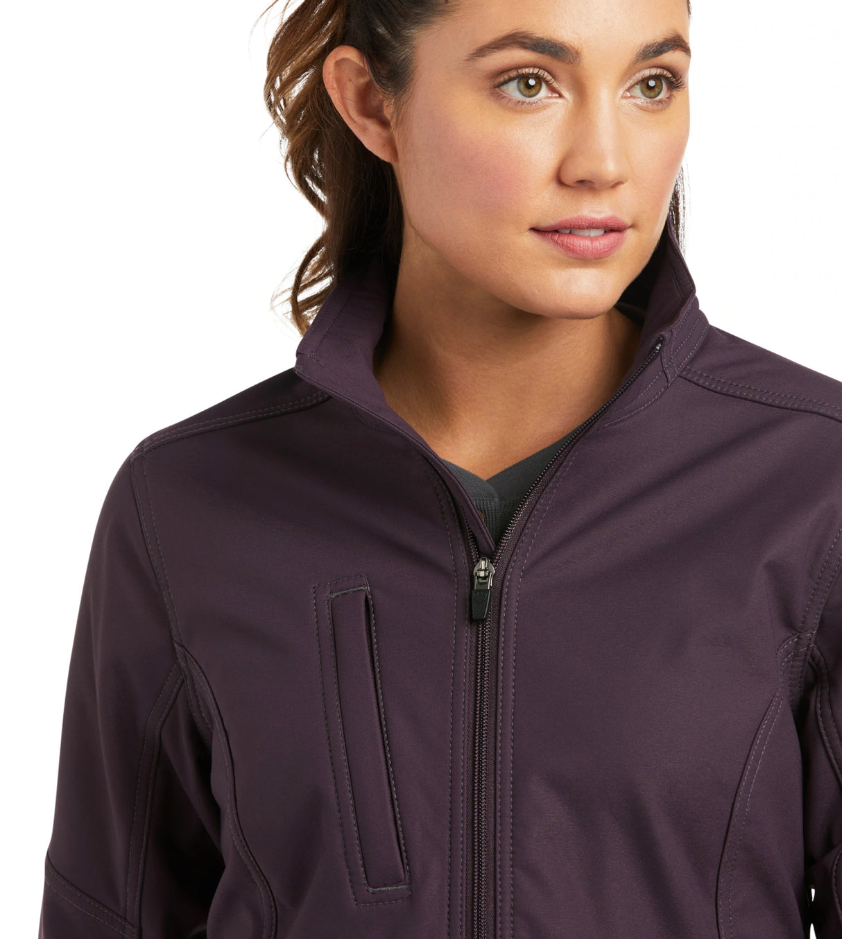 Ariat Ladies Rebar Duracanvas Insulated Jacket Plum Perfect 10037589