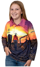 Ariat Girl Fishing Shirt