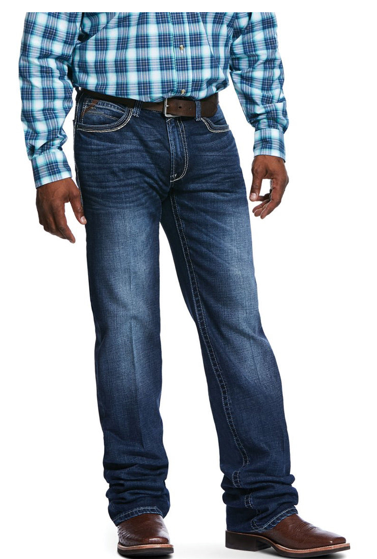 Ariat Mens Huron M4 Boot Cut Denali Jeans