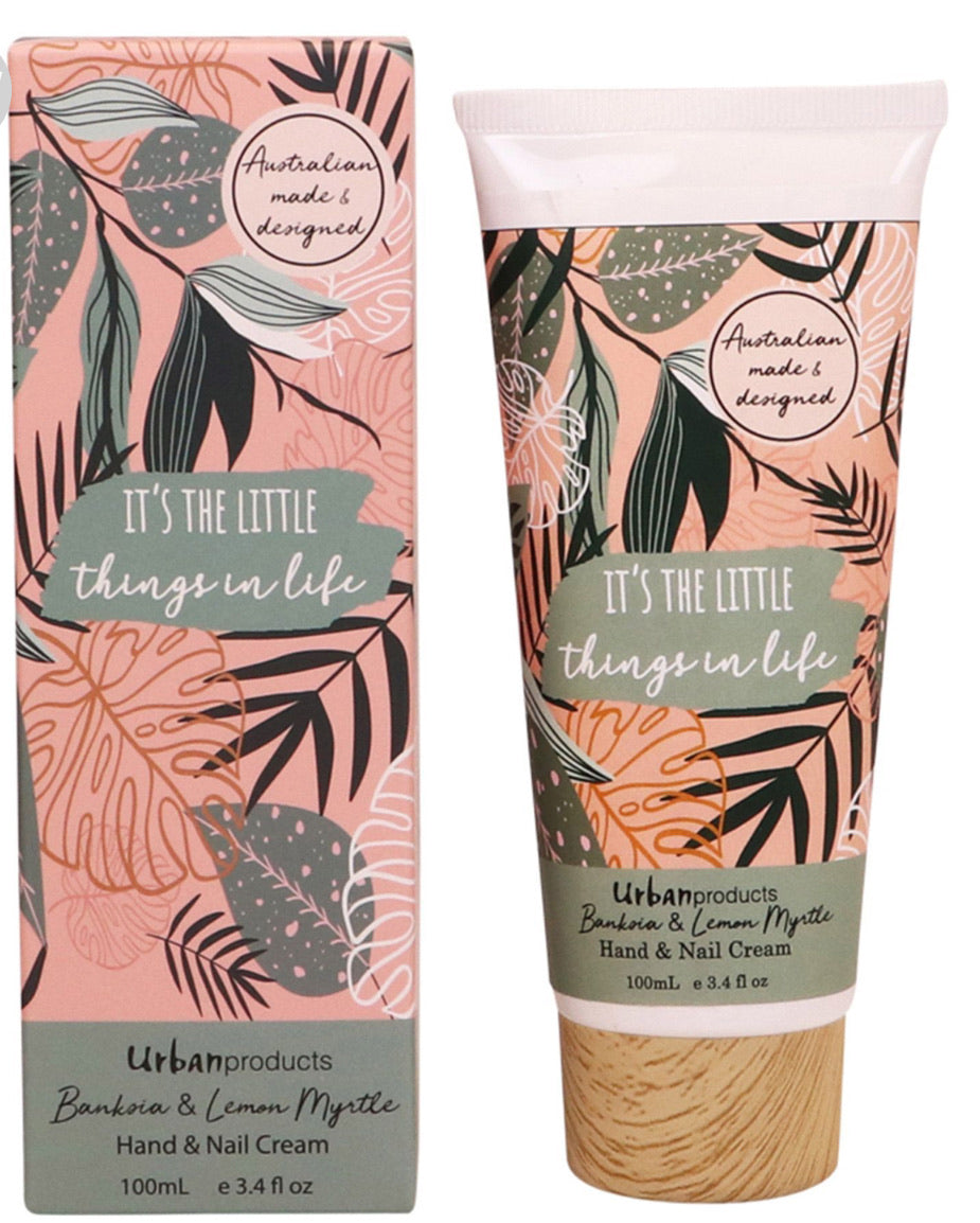 Urban Products Hand & Nail Creams Banksia & Lemon Myrtle