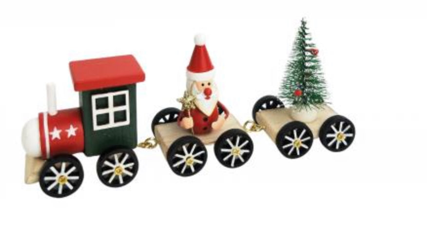 Train with Santa Decoration