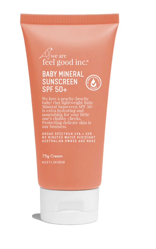 We Are Feel Good Inc Baby Mineral Sunscreen SPF 50+ 75g