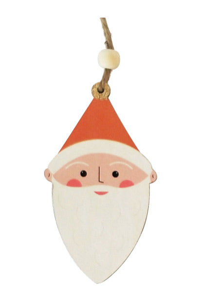 Santa, Reindeer & Tree Decoration