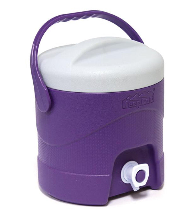KeepCold Picnic Water Cooler 4 Litre Purple