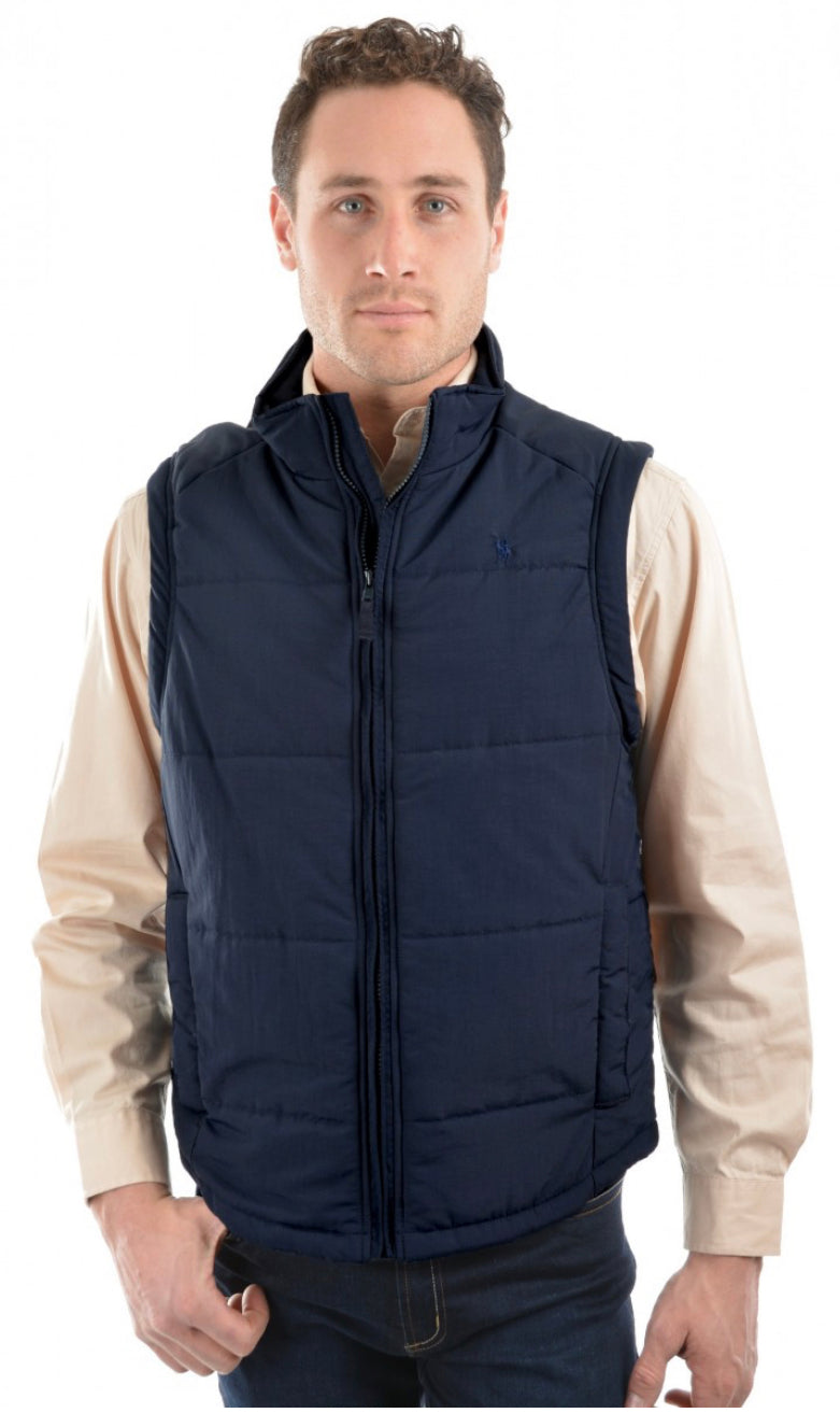 Thomas Cook Mens Hawkesbury Vest in Navy