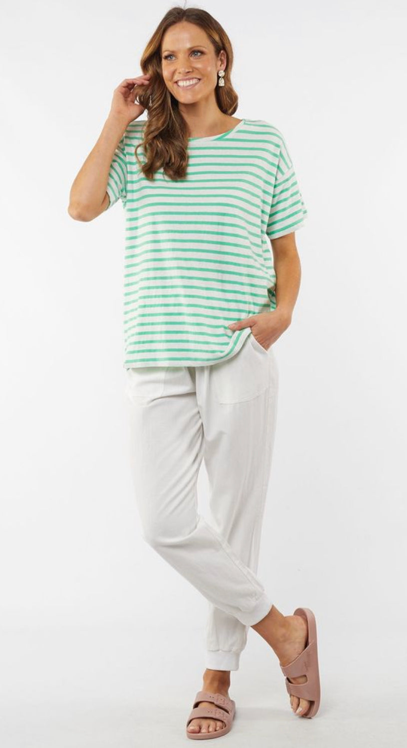 Elm Ladies Clover Tee in Green