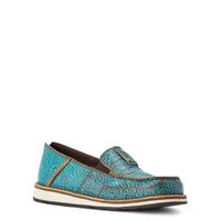 Ariat Ladies Cruiser - Blushed Turquoise Floral Emboss