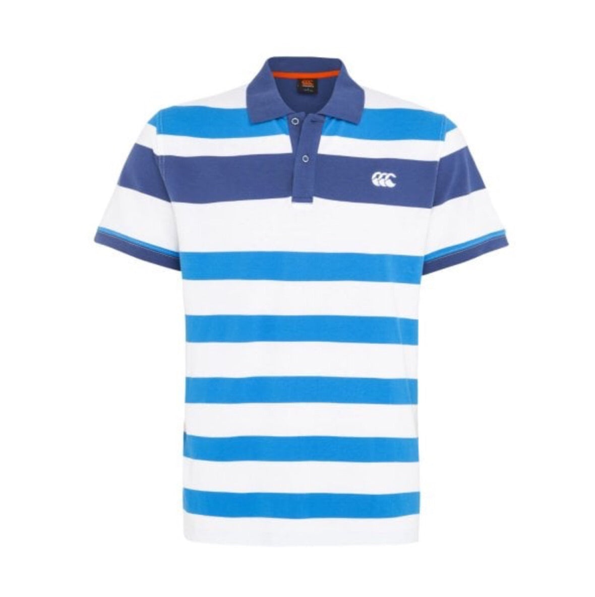 Canterbury Mens Split Yarn Dye Polo