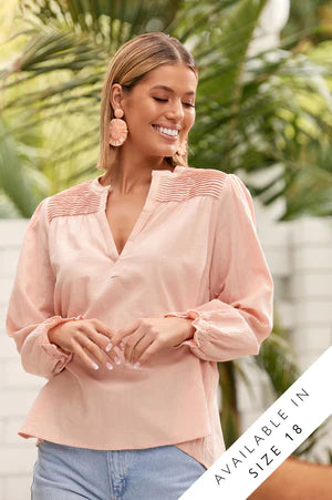 Adorne Jessica Cotton Top