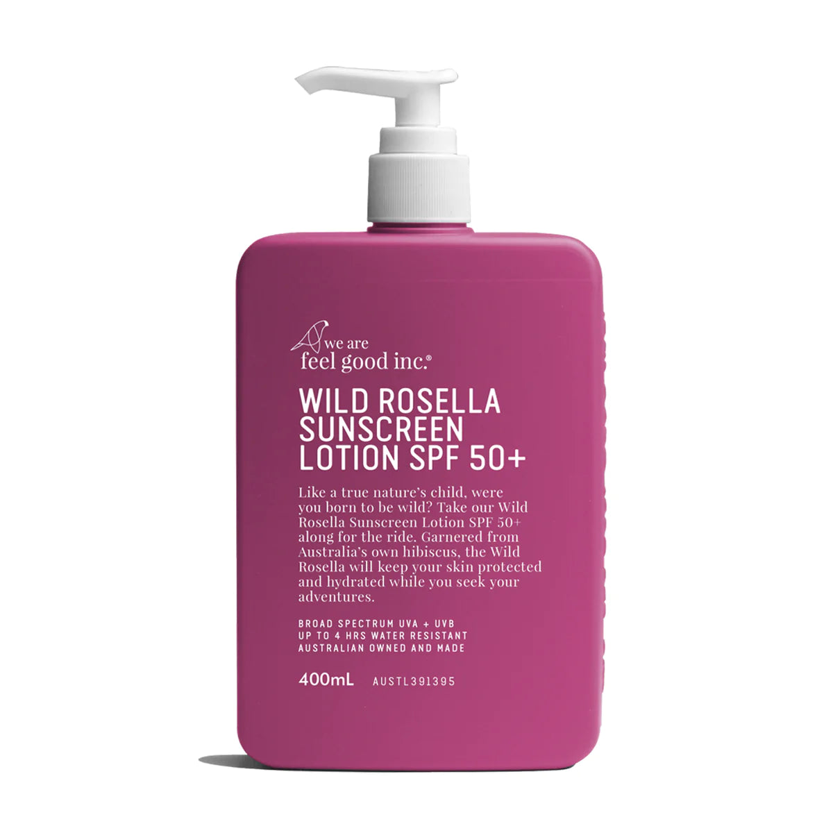 We Are Feel Good Wild Rosella Sunscreen Lotion SPF50+