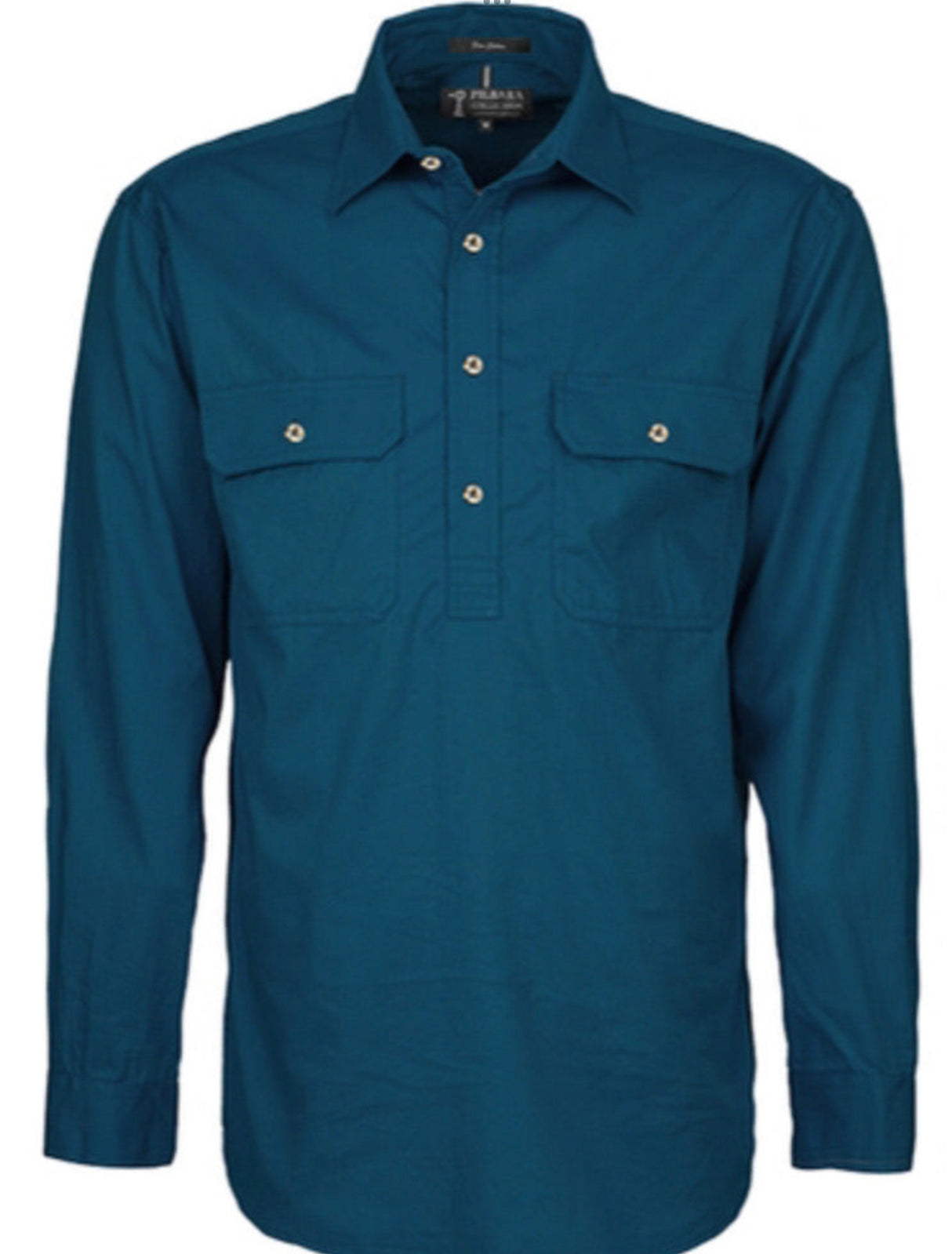 Pilbara Kids Closed Front L/S Shirt