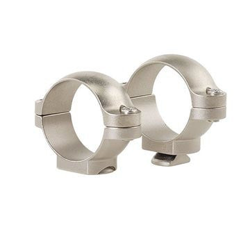 Leupold STD Rings 1" Matte or Silver, Low Med or High