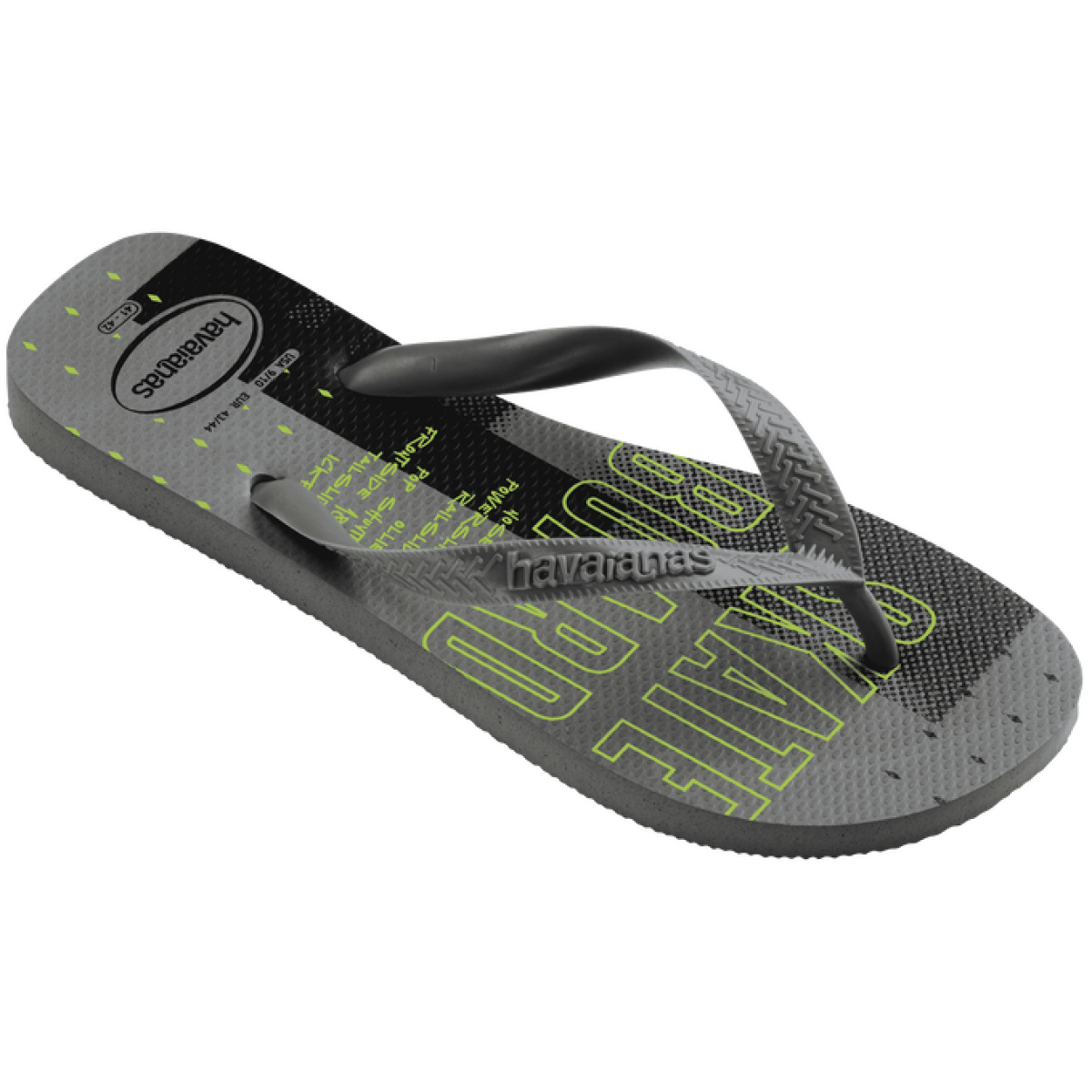 Havaianas Mens Top Athletic Thongs Cinza Aco