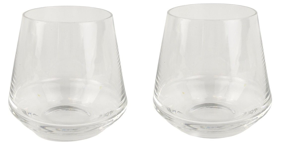Urban Products Whiskey Glass Clear 9cm 2 pack