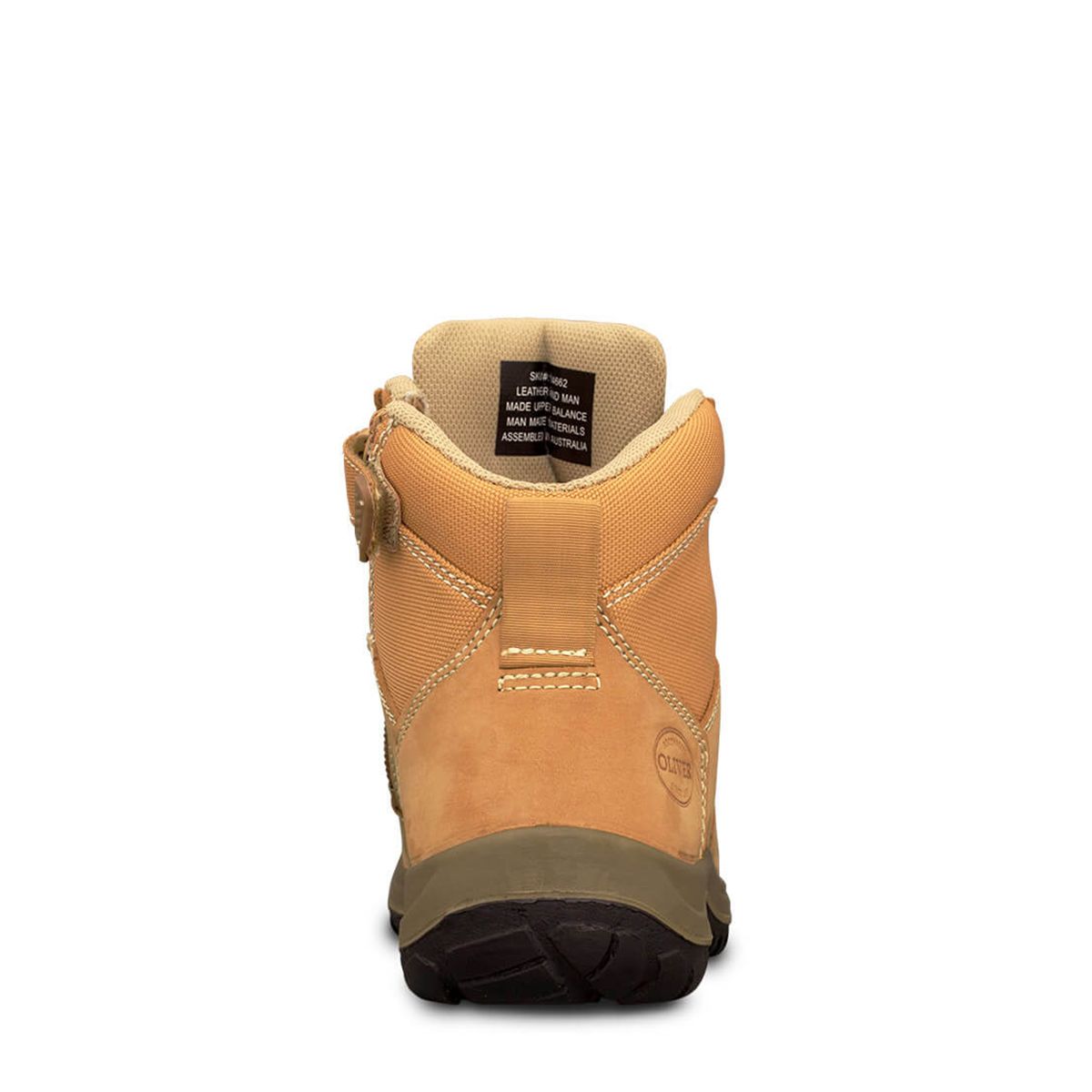 Oliver Steel Toe Boots 34662 with Zip
