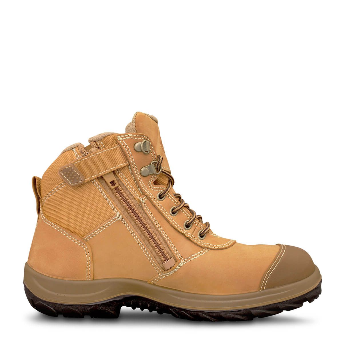 Oliver Steel Toe Boots 34662 with Zip