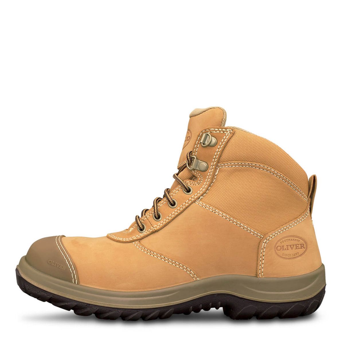 Oliver Steel Toe Boots 34662 with Zip