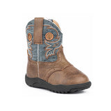 Roper Little Kids Daniel Brown Boots